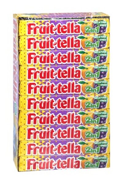 Fruitella Fruittella 2In1 Lmn Grpe 32.4g x 20