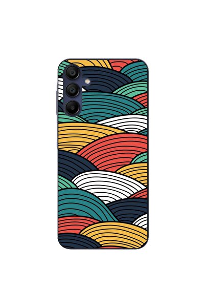 OEM Husa compatibila cu Samsung Galaxy A15 4G 5G Silicon Gel Tpu Model Abstra...