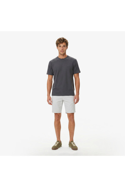Lacoste Erkek Slim Fit Gri Bermuda Şort