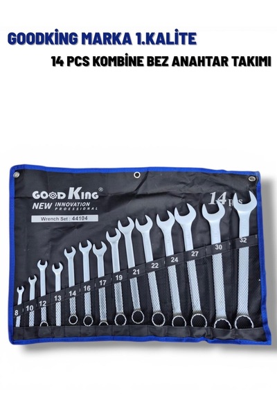 14 pcs kombine anahtar takımı