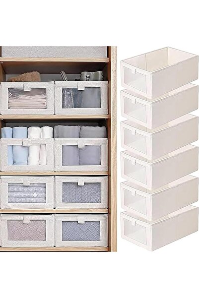 Urban URBANNX Clothes Organizer, 6 Pack Drawer Organizers and Storage Clothes...