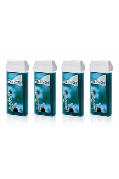 İTALWAX رول شمع إيطالي بالأزولين من ايطال واكس - 4 قطع - 100 مل