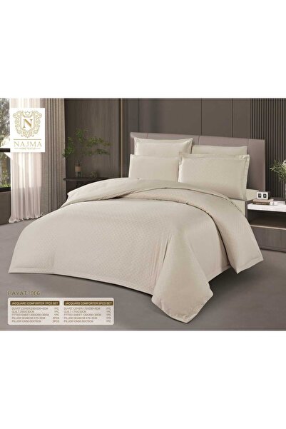 NAJMA Hotel Jacquard Life Bedspread with Moving Padding - Soft Touch - Nefiri...