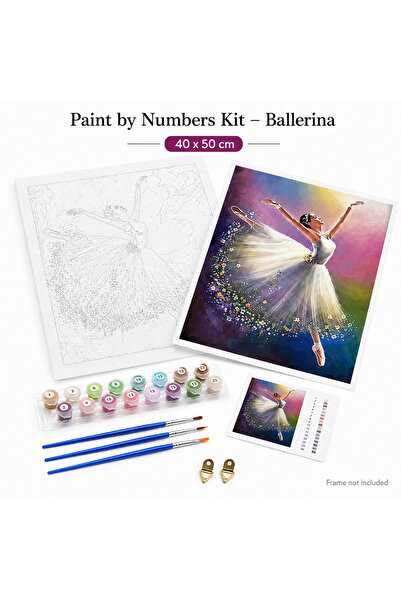 iTin Set creativ pictura pe numere pentru adulti, kit DIY pentru relaxare, pa...