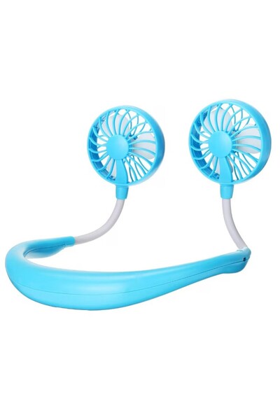 Vivendo Mini ventilator pentru gat ,3 trepte de viteze, incarcare usb