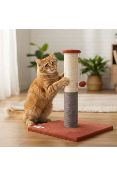 Vivendo Ansamblu de joacă pentru pisici Nunbell, sfoară de sisal, 40x40x60cm