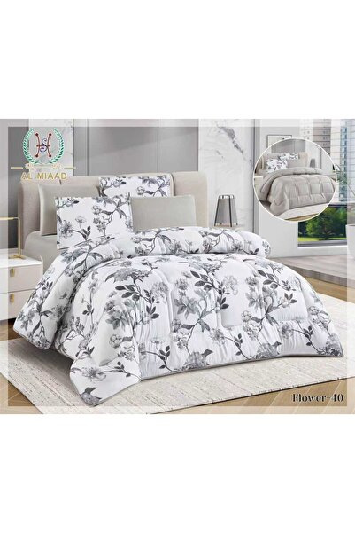 ALMIAAD Double Quilted Double-Sided Puffy Quilt - Soft Microfiber |   Nefren ...