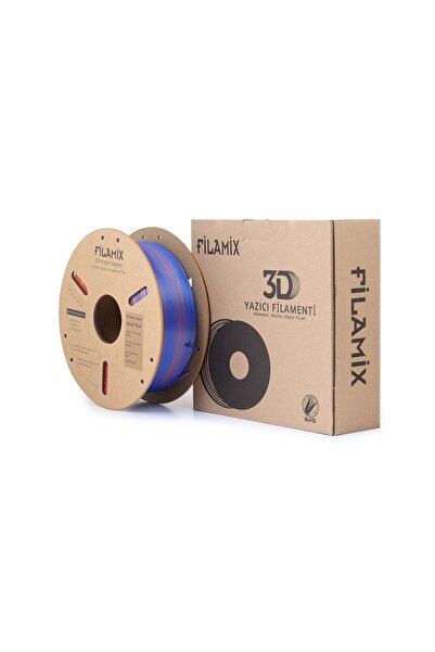 FİLAMİX Magic Silk Çift Renk PLA Filament Mavi-Yeşil 1.75mm 1KG