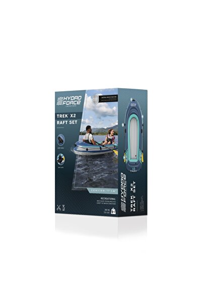 BESTWAY Hydro Force Şişme Bot Trek X2 Raft Seti 2,32 x 1.18 m