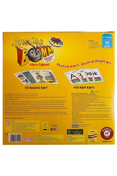 Piatnik Tik...Tak Bomm Ekstra (Ekstra Kart Ekstra Heyecan)