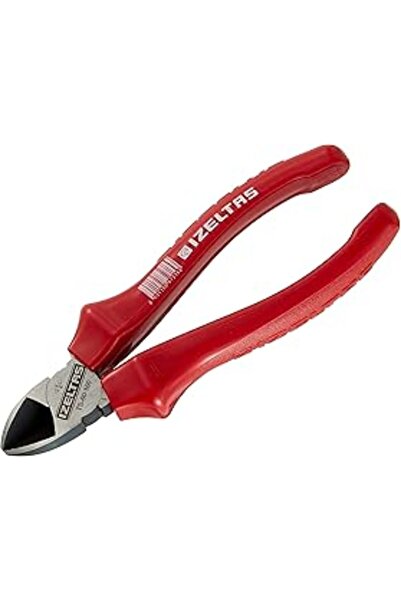Nacario İzeltaş Yan Keski Opak Seri, 160 Mm, Alaşım Çelik, Kırmızı