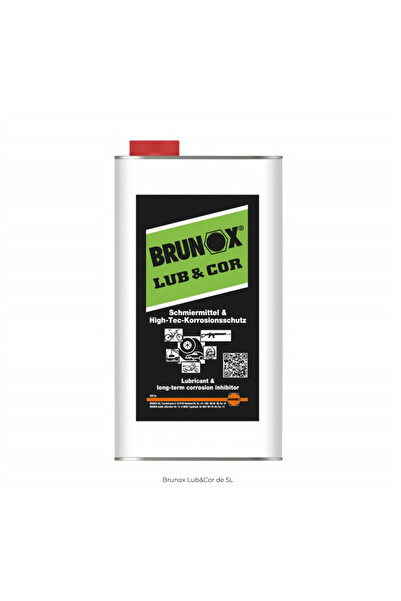 Brunox Lub&Cor 5000ml (bidon 5L) - Lubrifiant si protectie anticoroziva