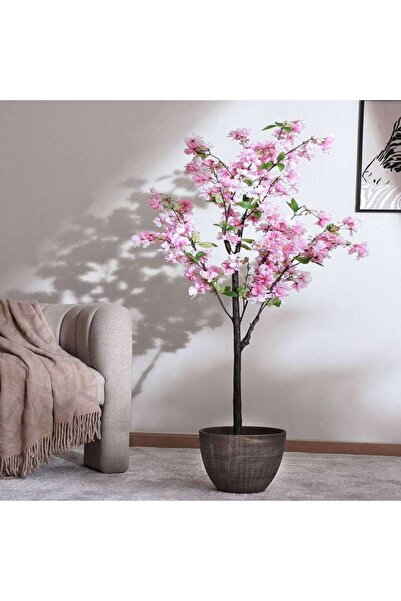 PAN HOME Cherry Blossom Artificial Tree H150cm- Pink