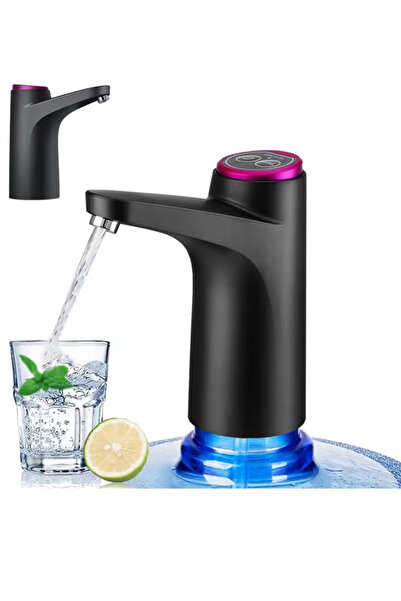 TAPIT Water Bottle Pump USB Charging Portable Electric Water Pump Double Butt...