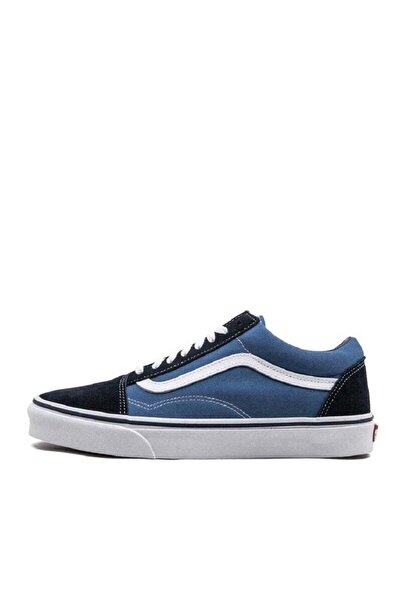 VANSEY VANS Old Skool Low Top Navy Blue For Women/Men/Student
