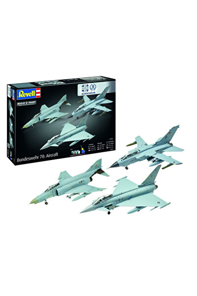 Revell Gift Set Uçak 70 Years Bundeswehr Aircraft 5627