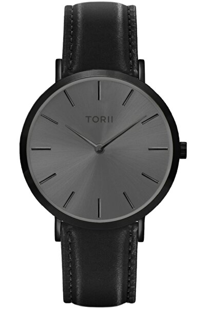 Torii Ceas unisex B38BL.AB — Negru, Clasic la modă