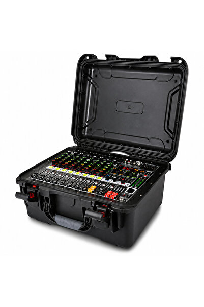 OEM Activ, mixer audio, 2 X 500W, 8 canale, DF8, Stereo canal, CU CASE, cu am...