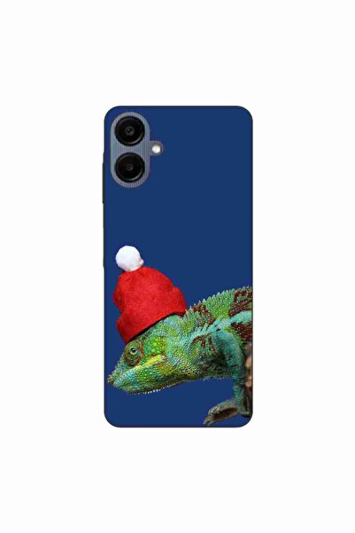 OEM Калъф, съвместим със Samsung Galaxy A06, силиконов гел TPU, с десен Колед...