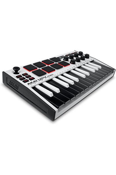 AKAI Professional MPK Mini MK3 - USB MIDI Klavye Controller, 25 Mini Tuş, Ark...