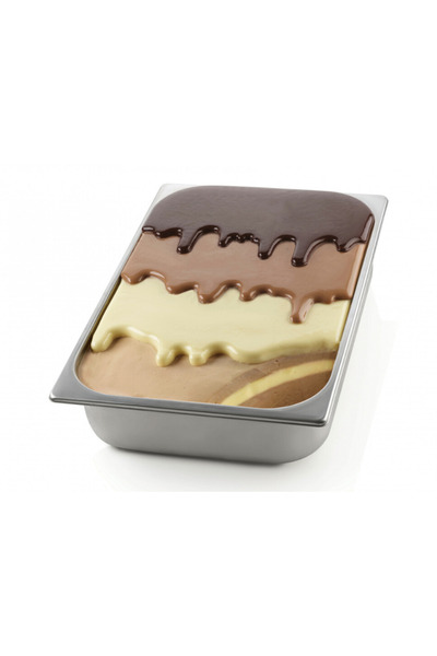 silikomart Formă de silicon pentru înghețată - Choco Gel - Set de 2 x forme 2...