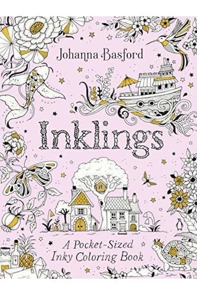 Penguin Life Inklings: A Pocket-Sized Inky Coloring Book