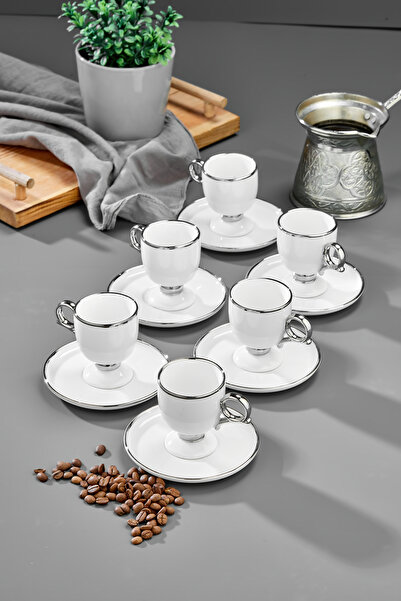 Cooker Zenora 6-Person 90 ml Porcelain Coffee Cup Set Ckr4526