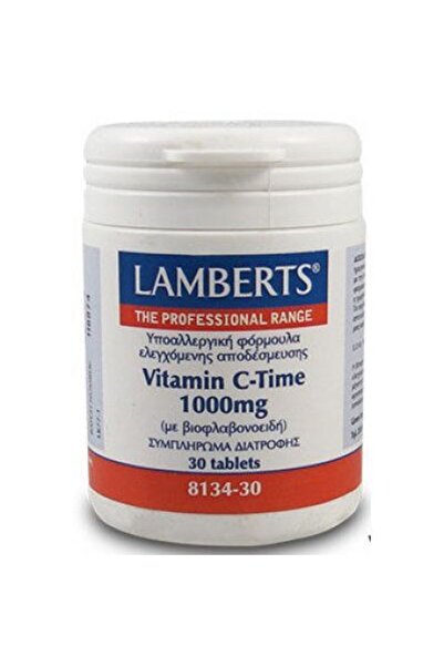 Lamberts Βιταμίνη C - Time 1000mg 30 δισκία