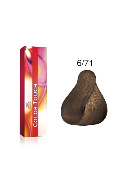 Wella Color Touch Maro Intens 6/71 60 ml Vopsea de păr semipermanentă