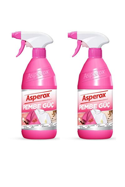 ASPEROX 650 ml Pembe Güç Leke Çıkarıcı Sprey Konsantre Formül ile Etkili Temi...