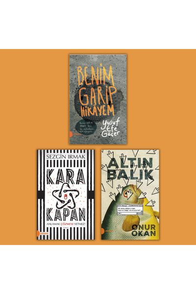 Portakal Kitap Gençlik Macera ve Gizem Okuma Seti - 3 Kitap Takım (Kişisel Dö...