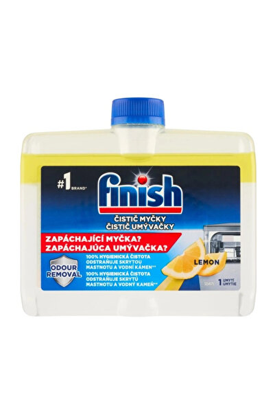 Finish Solutie De Curatare Masina Spalat Vase Lemon, 250 ml