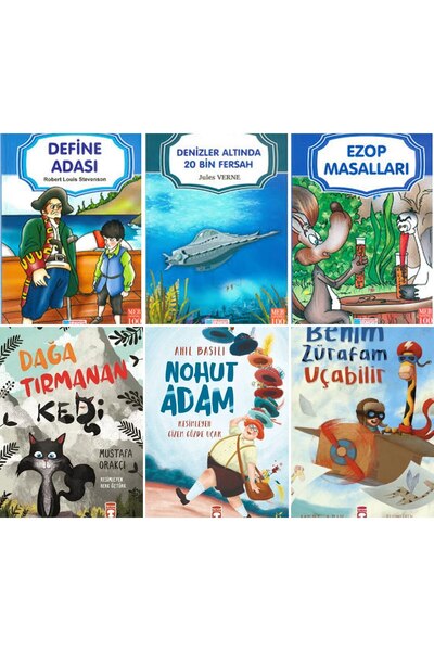 Timaş Çocuk 1.2.VE 3.SINIF,Dağa Tırmanan Kedi,Benim Zürafam Uçabilir,Nohut Ad...