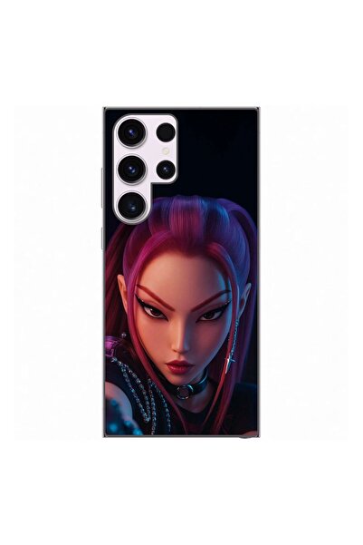 OEM Husa compatibila cu Samsung Galaxy S23 Ultra Silicon Gel Tpu Model KPop D...