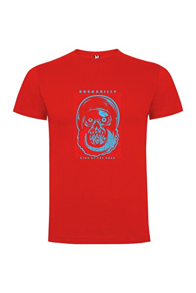 iLovePrints Skullabilly Rock Art Tshirt