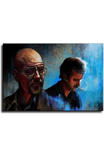 ESSESORIES Man Breaking Bad Movie Poster Wall Art Room Decor Self Adhesive