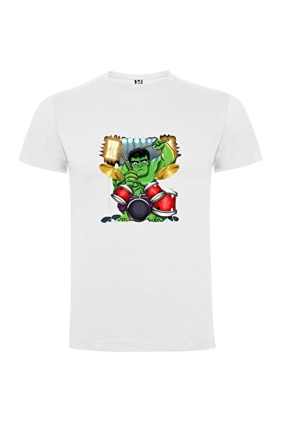 iLovePrints Hulking Drummer Portrait Tshirt