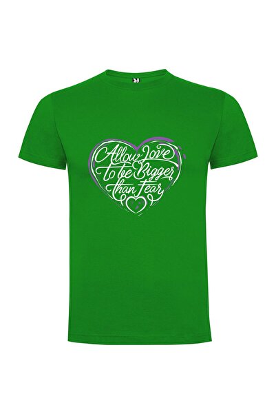 iLovePrints Purple Fearless Heart Tshirt