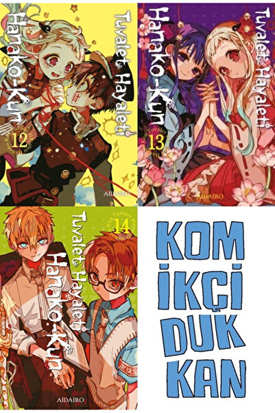 Gerekli Şeyler Yayıncılık TUVALET HAYALETİ 13-14-15 SET (KD 3 KİTAP MANGA SET...