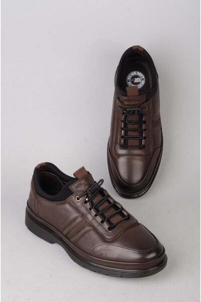 SEÇ KUNDURA Dr. Jell's 6K3121 Genuine Leather Anatomical Men's Shoes Brown