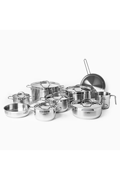 Alfa 15 Piece Stainless Steel Turkish Set Original