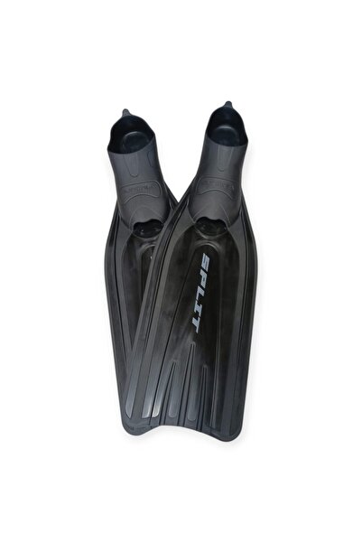 Lisinya Swimming Fins with Split Bag Black 44-45 (Lisinya)
