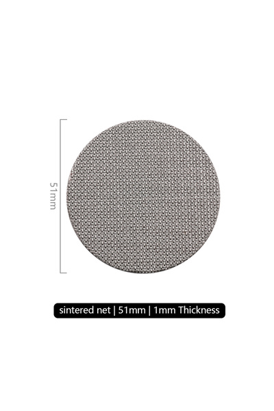 Choice1 51mm-1.0mm Reusable Espresso Puck Screen Filter Contact Shower Mesh F...