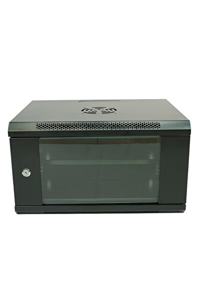 AREY TEKNOLOJİ Racksan ML-6407S 7U خزانة مثبتة على الحائط (350-530-400) رف + ...