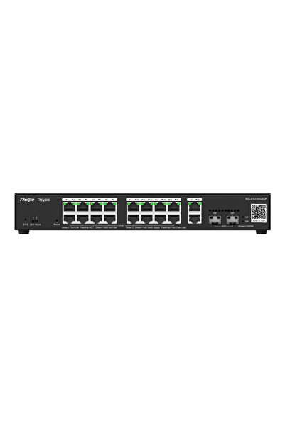 RUIJIE Reyee Rg-Es220Gs-P 20Port, 16 Port Gigabit Poe, 250W, 2 Port Gigabit U...