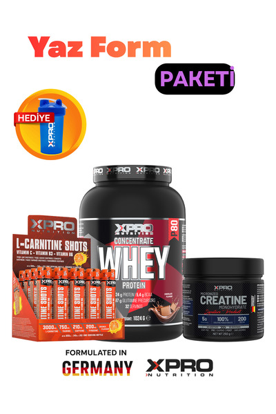 Xpro Nutrition Yaz Form Paketi Çikolata