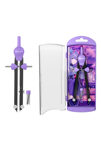 OEM Compas metalic 17 cm violet ErichKrause Manga