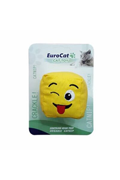 northcity n Tongue-Out Smiley Cube Cat Interactive Toy - Cat Toy