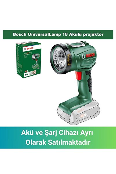 Bosch UniversalLamp 18 Akülü projektör (Akü ve Şarj Yoktur) 06039A1100