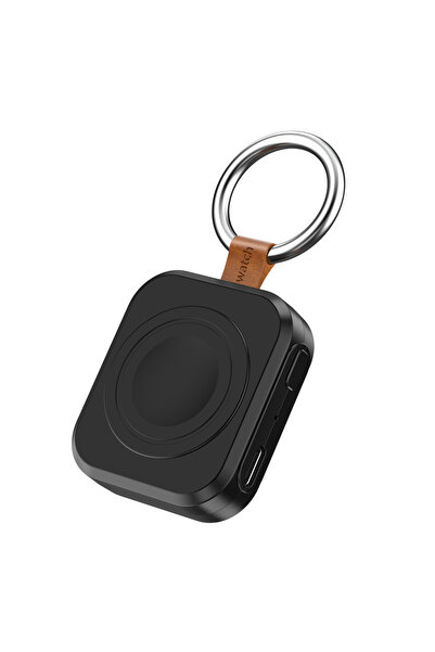 choice2 Black Magnetic Wireless Portable Watch Type C Fast Charger for Watch ...
